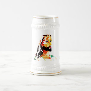 CANECA DE CERVEJA MÚLTIPLAS IMAGENS JESUS