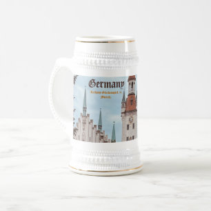 Caneca De Cerveja Munique Alemã Personalizável