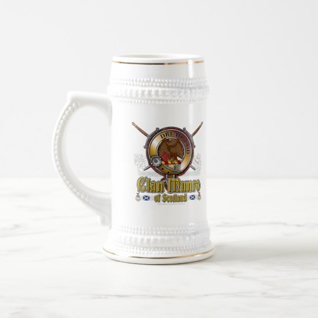 Caneca De Cerveja Munro Clan Crachá (Esquerda)