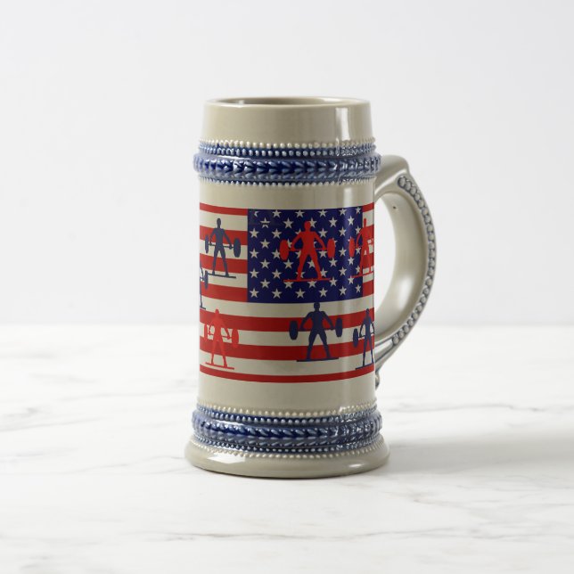 CANECA DE CERVEJA MUSCULAÇÃO (Frente Esquerda)