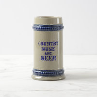 música country e cerveja