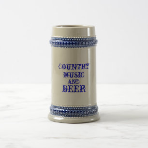 Caneca De Cerveja música country e cerveja