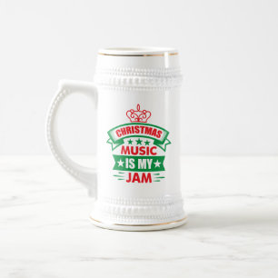 Caneca De Cerveja Música de Natal é Meu Emperramento 86254