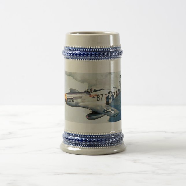 CANECA DE CERVEJA MUSTANG P-51 (Centro)