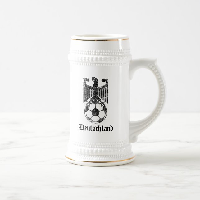 Caneca De Cerveja Nação do futebol de Alemanha (Direita)