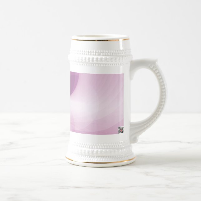 Caneca De Cerveja Nascer do Sol Rosa (Direita)
