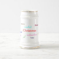 Natal Ao Redor Do Mundo Em Branco E Dourado
