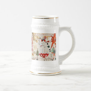 Caneca De Cerveja Natal Folclórico Escandinavo Encantador