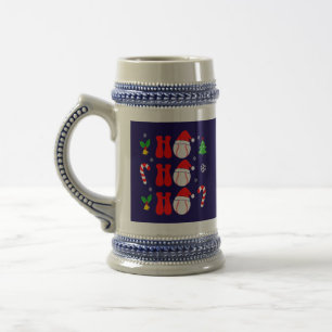 Caneca De Cerveja Natal Ho Ho Engraçado Xmas-85211