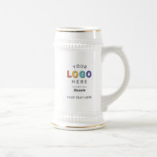 Caneca De Cerveja Negócios de Logotipo Personalizado