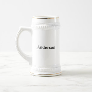 Caneca De Cerveja Negócios Profissionais Simples