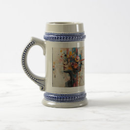 CANECA DE CERVEJA NEON ROSE