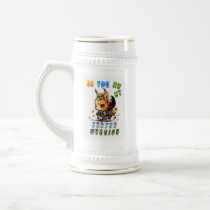 Caneca De Cerveja No Guerreiro da Páscoa de Caça