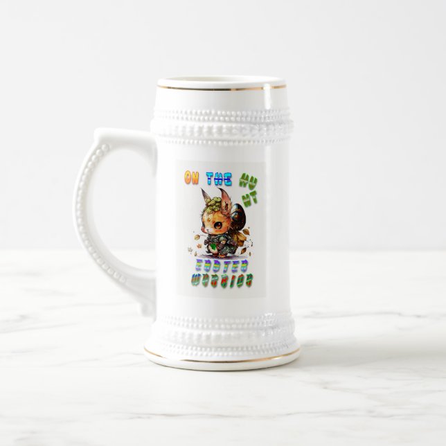 Caneca De Cerveja No Guerreiro da Páscoa de Caça (Esquerda)