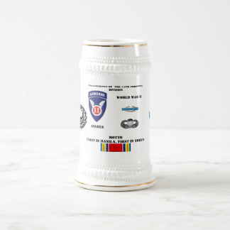 Caneca De Cerveja Noivados da 11a divisão aerotransportada