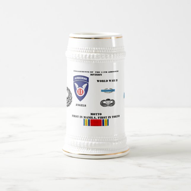 Caneca De Cerveja Noivados da 11a divisão aerotransportada (Centro)