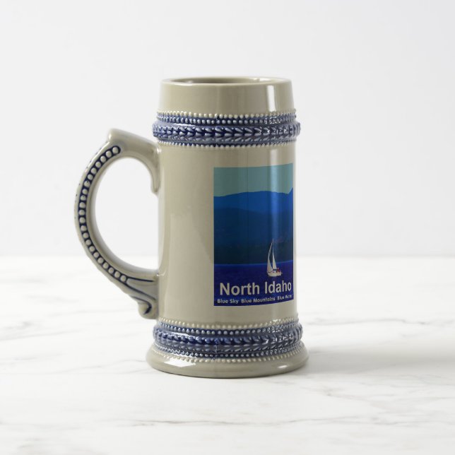 Caneca De Cerveja North Idaho Blue (Esquerda)