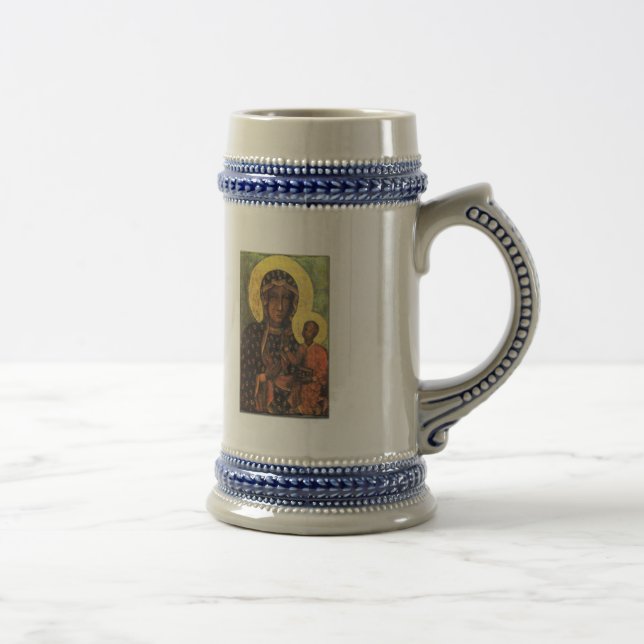 Caneca De Cerveja Nossa senhora de Czestochowa (Direita)