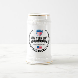 Caneca De Cerveja Nova Iorque
