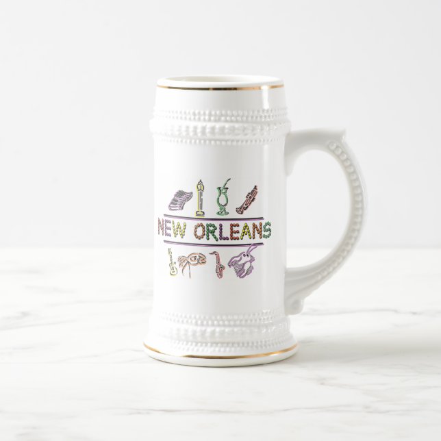 Caneca De Cerveja Nova Orleans (Direita)