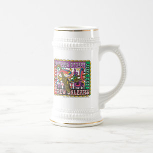Caneca De Cerveja Nova Orleans Mardi Gras