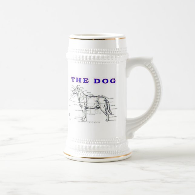 CANECA DE CERVEJA O CÃO (Direita)