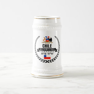 Caneca De Cerveja O Chile