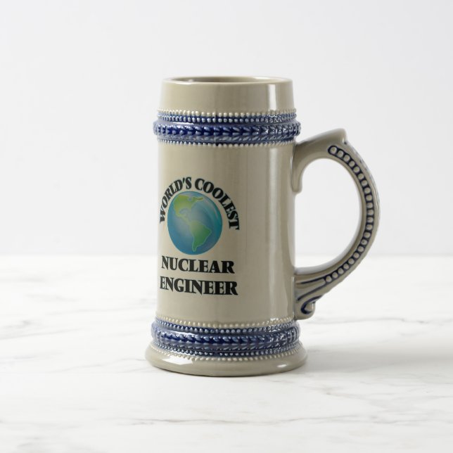 Caneca De Cerveja O engenheiro nuclear o mais fresco do mundo (Direita)