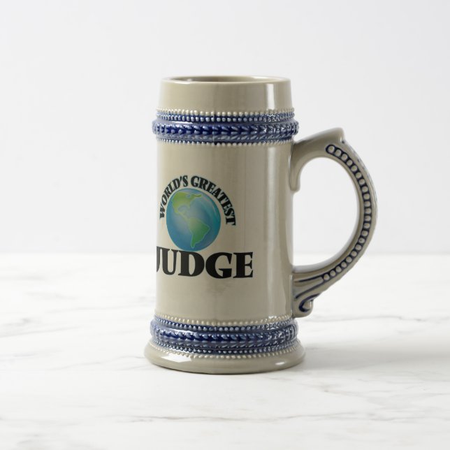 Caneca De Cerveja O grande juiz do mundo (Direita)