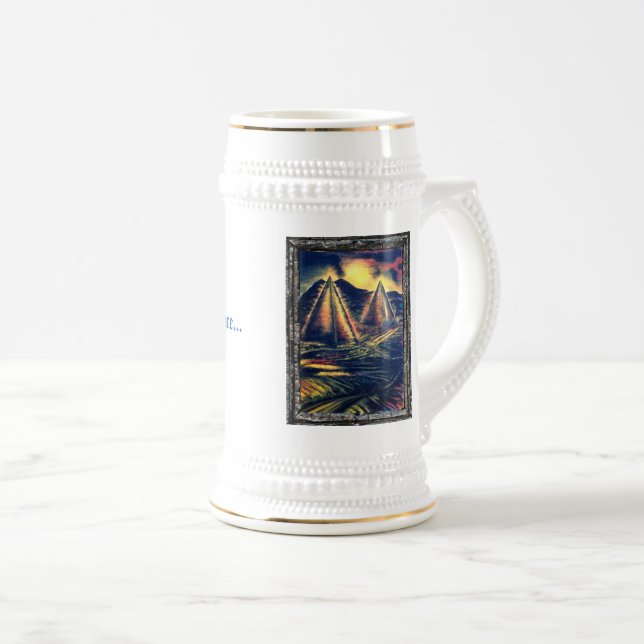 Caneca De Cerveja O local de repouso... (Frente Esquerda)