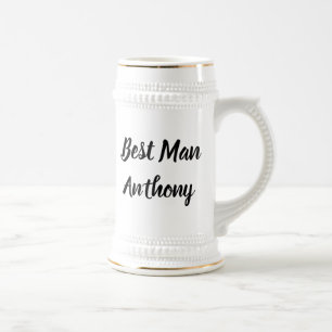 Caneca De Cerveja O Melhor Homem Negro Elegante Na moda de Presente
