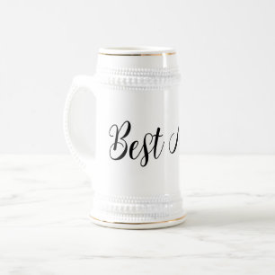 Caneca De Cerveja O melhor homem que Wedding o laço
