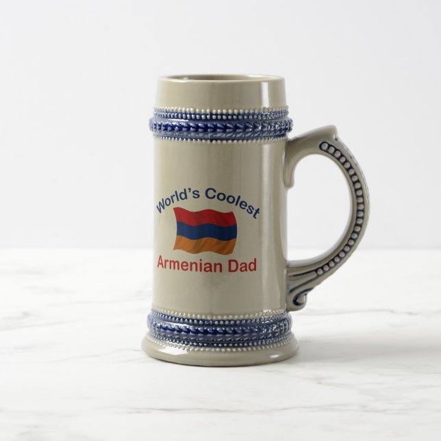 Caneca De Cerveja O pai arménio o mais fresco (Direita)