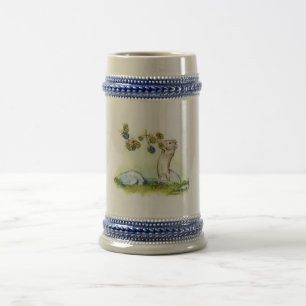 Caneca De Cerveja O rato da arte Brambles de Alissa Hansen