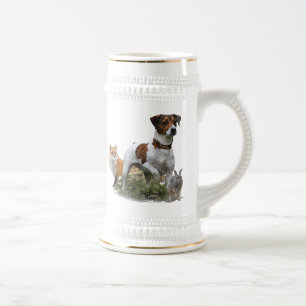 Caneca De Cerveja O Terrier Jack Russell, Arte