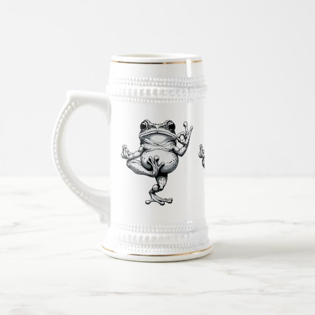 Caneca De Cerveja Obra-Prima do Sapo Zen (Esquerda)