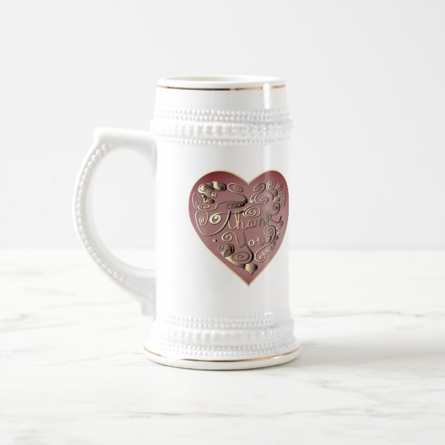 Caneca De Cerveja "Obrigado " (Esquerda)