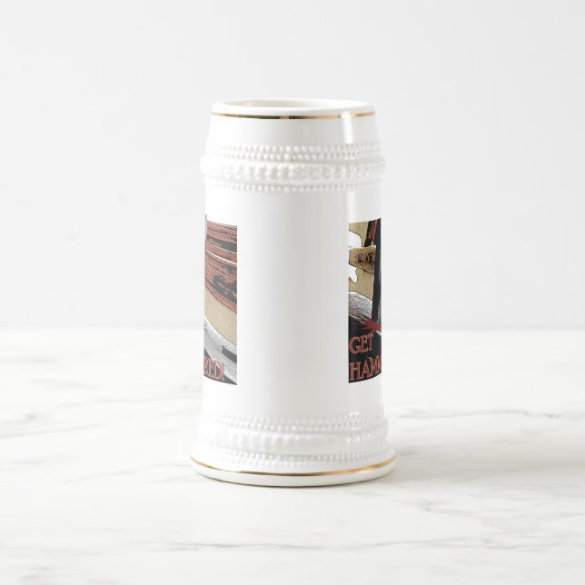 Caneca De Cerveja Obtenha martelado! (Centro)