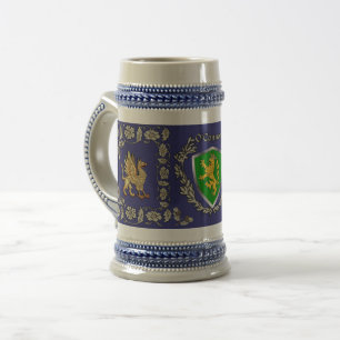 Caneca De Cerveja O'Connor/Connor (Kerry) Irish Shield Griffin Canec