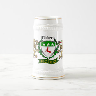 Caneca De Cerveja O'Doherty/Doherty Irish Shield