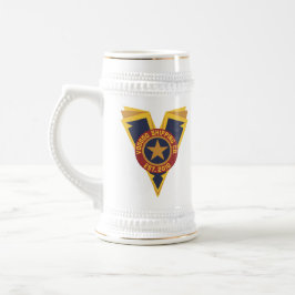 Caneca de cerveja oficial do logotipo