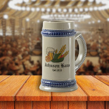 Oktoberfest Alemão, Nome da Família Personalizada
