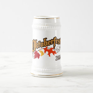 Caneca De Cerveja Oktoberfest Autumn Leaves