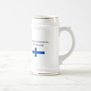Caneca De Cerveja Oktoberfest-humor finlandês