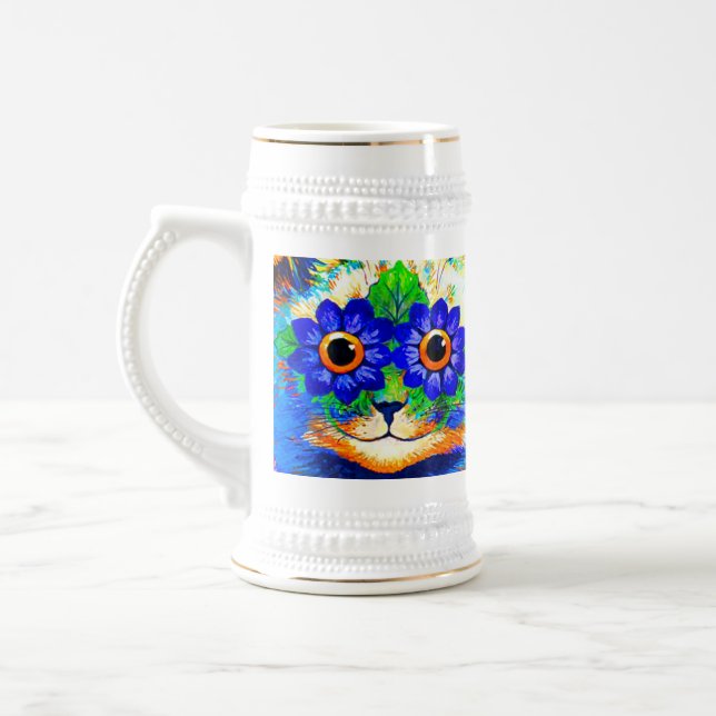 Caneca De Cerveja Olhos de Flor de Gato (Esquerda)