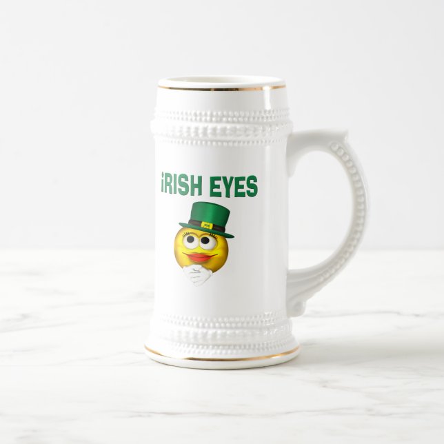 CANECA DE CERVEJA OLHOS IRLANDESES (Direita)