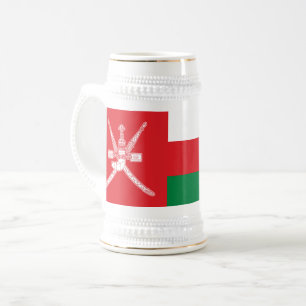 Caneca De Cerveja Oman Flag