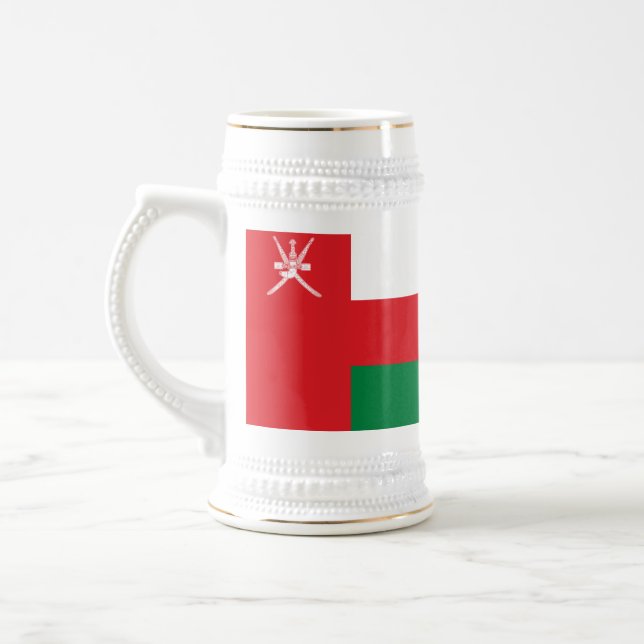 Caneca De Cerveja Oman Flag (Esquerda)