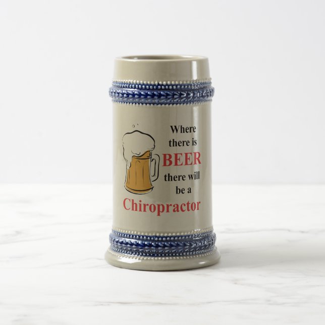 Caneca De Cerveja Onde há cerveja - Chiropractor (Centro)