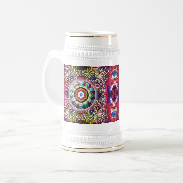 Caneca De Cerveja Orbz Kaleid (Frente Esquerda)